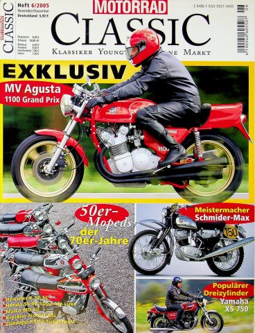 Deckblatt Motorrad Classic (06/2005)